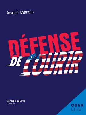 cover image of Défense de courir